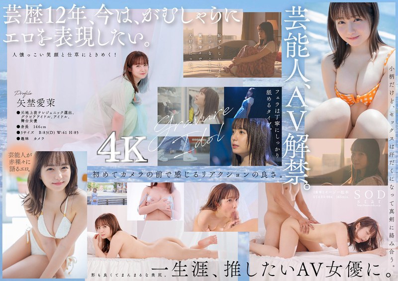 【1stars00984】芸能人 矢埜愛茉 AV DEBUT【圧倒的4K映像でヌク！】 矢埜愛茉/レビュー評価4.36