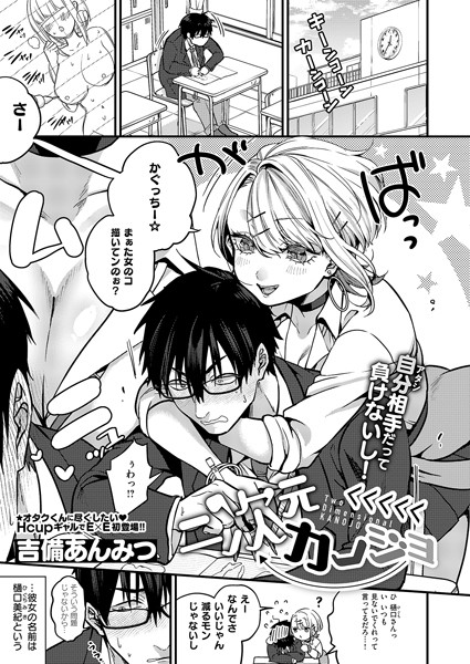 【単話】二次元＜＜＜＜＜カノジョ（単話）｜吉備あんみつ 評価数