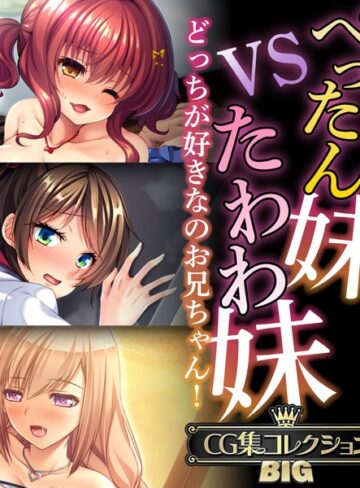 【単行本】ぺったん妹VSたわわ妹〜どっちが好きなのお兄ちゃん！〜【CG集コレクションBIG】｜大人のSEXY絵本 評価数